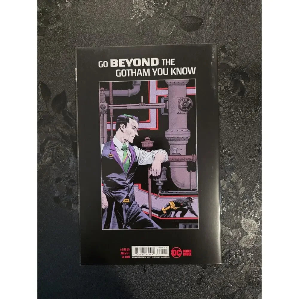 DC Comics Black Label Batman Beyond the White Knight #5 2022 J Scott Campbell